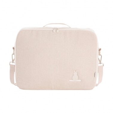 Maleta clinica Lino Beige
