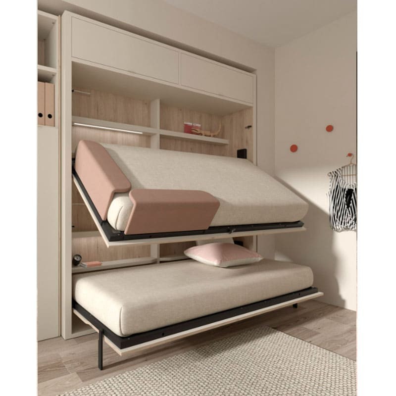 Litera abatible horizontal Next con altillo