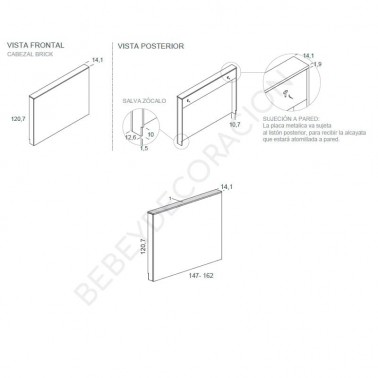 Cabezal Brick Ros
