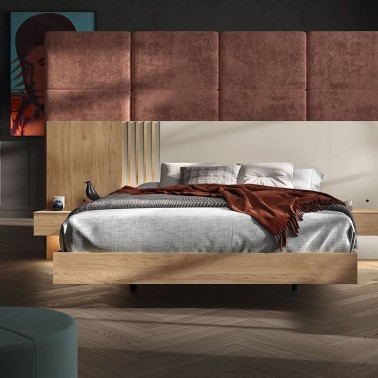 Cama con largueros Montes
