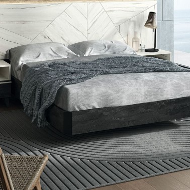 Cama con largueros chaflan Montes