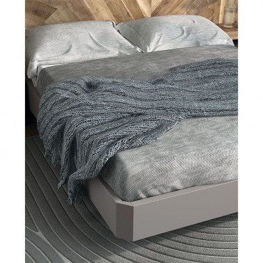 Cama con largueros chaflan Montes