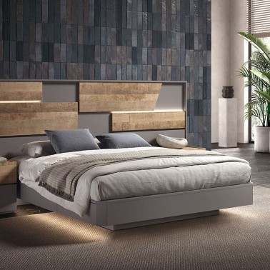 Cama cajones laterales y arcon volada