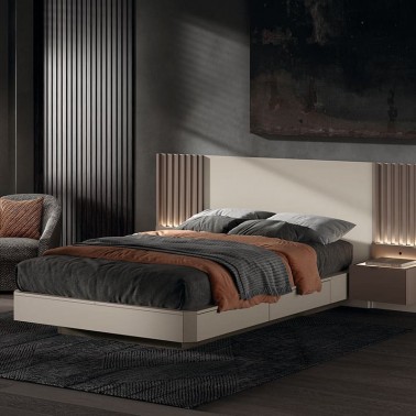 Cama cajones laterales y arcon volada