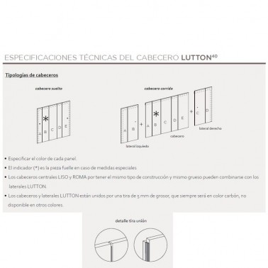 Cabecero Lutton