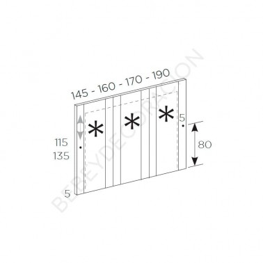 Cabecero Zebra Cabecero Zebra