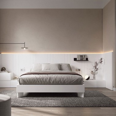 Cama Ingletada Pata diagonal