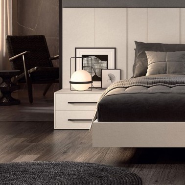 Mesita Natur dos cajones