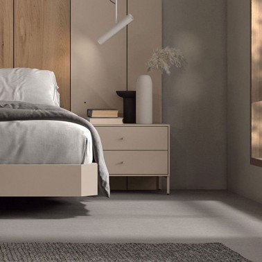 Mesita Natur dos cajones