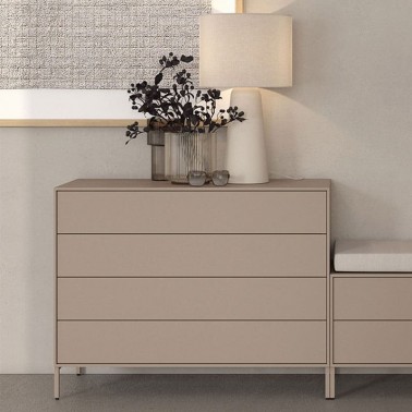 Comoda Natur cuatro cajones