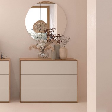 Comoda Natur tres cajones