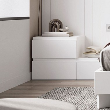 Mesita Front dos cajones