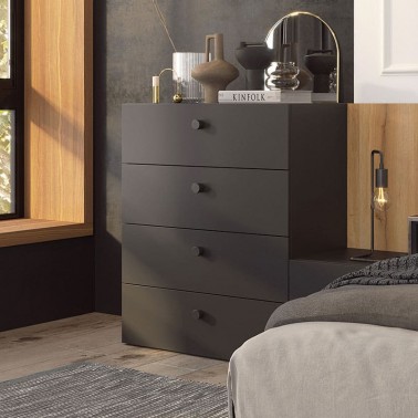 Chifonier Front cuatro cajones