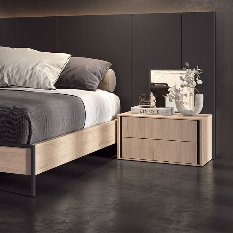 Mesita Tempo dos cajones alto 34,8