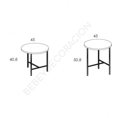 Mesita Singular redonda