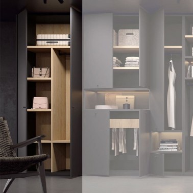 Armario dos puertas batientes Tegar