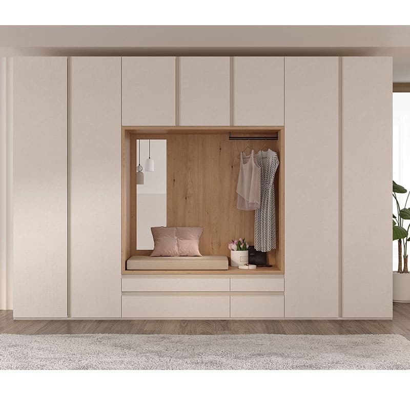 Composicion armarios y cubo central