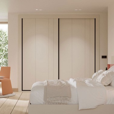 Armario dos correderas interiores