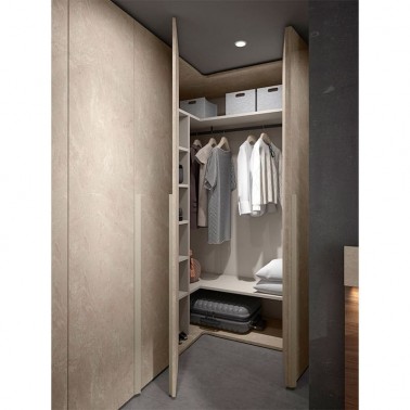 Armario rincon puertas plegables RLV