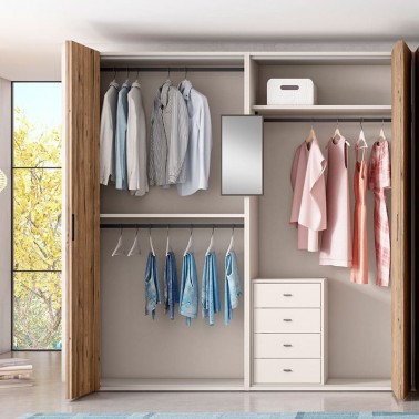 Armario dos puertas plegables RLV