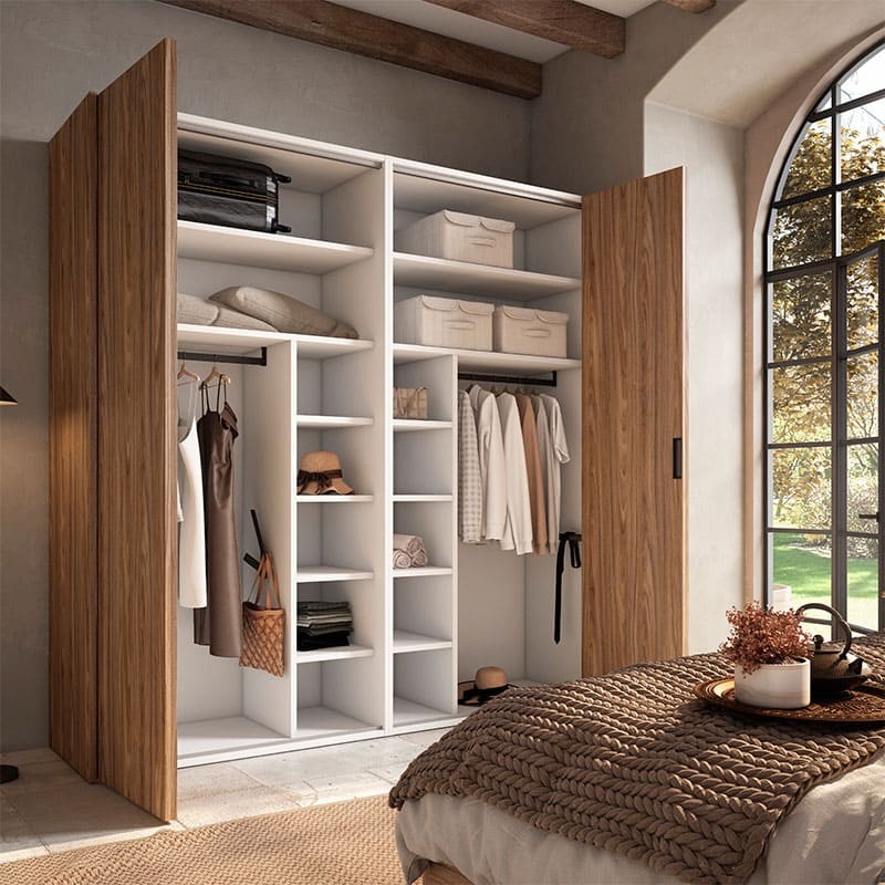 Armario dos puertas plegables RLV