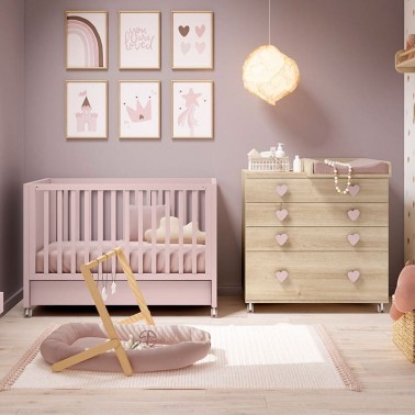 Habitacion Cuna Luxor con cajon