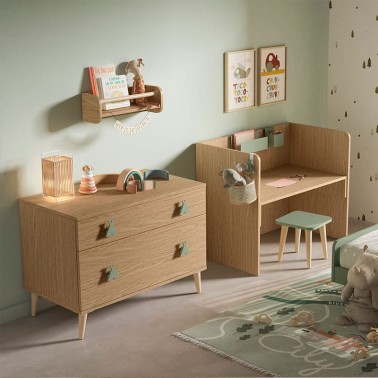 Habitacion Artic con comoda convertible