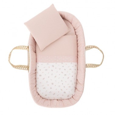 Capazo Calma Rosa Cambrass