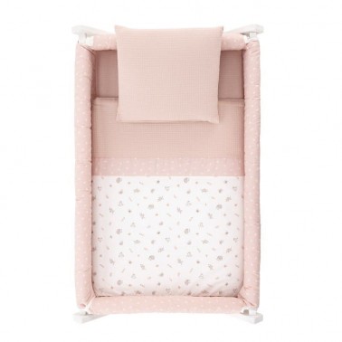 Minicuna tijera Calma Rosa Cambrass