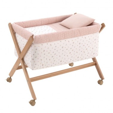 Minicuna tijera Calma Rosa Cambrass