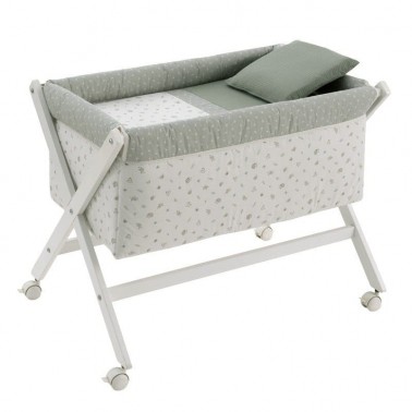 Minicuna tijera Calma Verde Cambrass