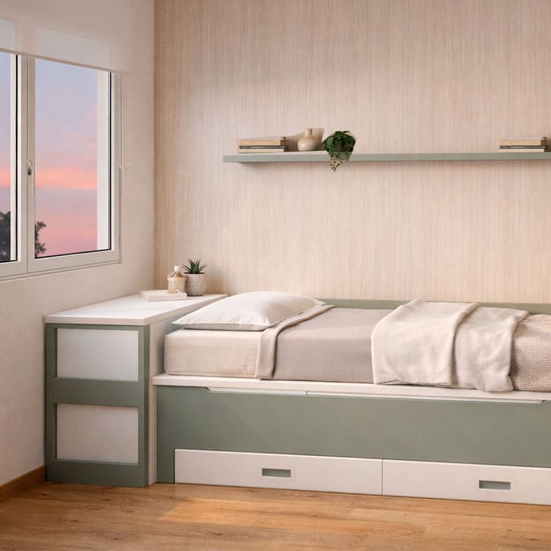 Arcon mesa extraible con cajones