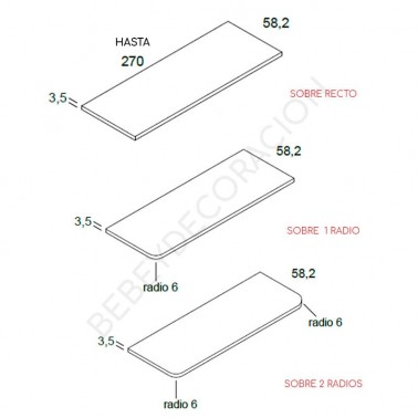 Sobre mesa estudio a medida Ros