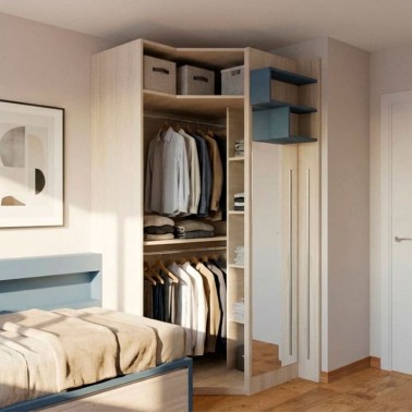 Armario rincon asimetrico chaflan Montes