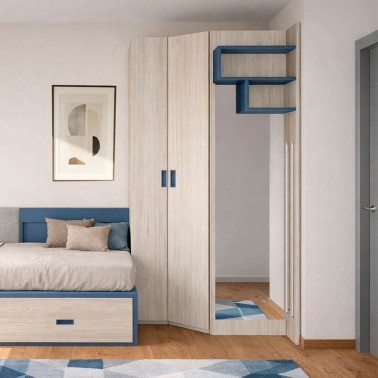 Armario rincon asimetrico chaflan Montes