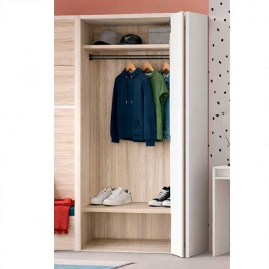 Armario dos puertas plegables Montes