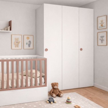 Armario tres puertas plegables Montes