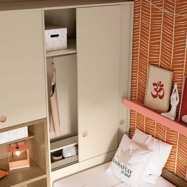 Armario con fijo y arcon Ros