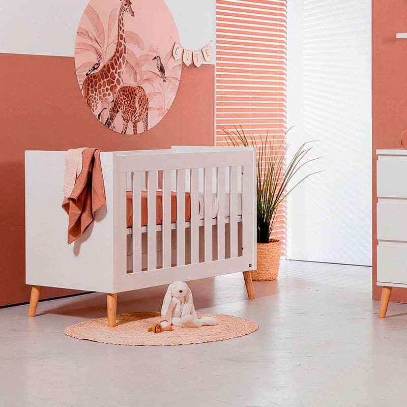 Cuna Firenze 60x120 blanca colecho