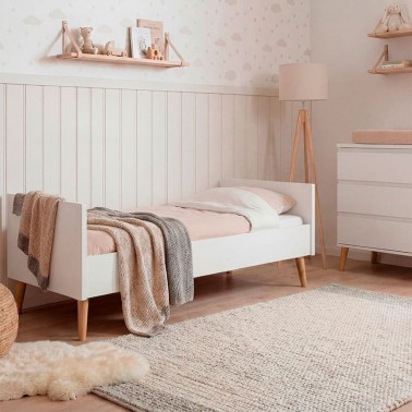 Cuna evolutiva Firenze 70x140 blanca