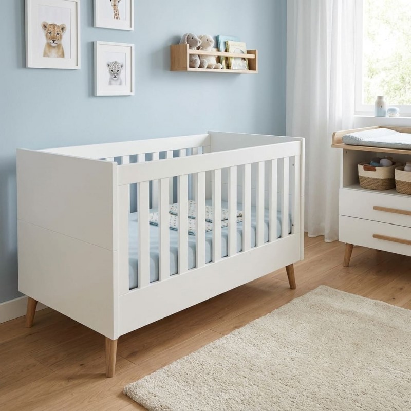 Cuna evolutiva Firenze 70x140 blanca