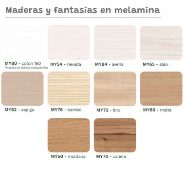 Mesa infantil con estanteria Arco Iris